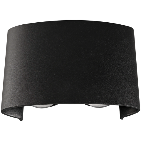 Bold 4w CCT LED Multi-beam Exterior IP65 Wall Light Black