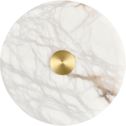 Bower Alabaster 15w CCT LED 200mm Wall Light Brass