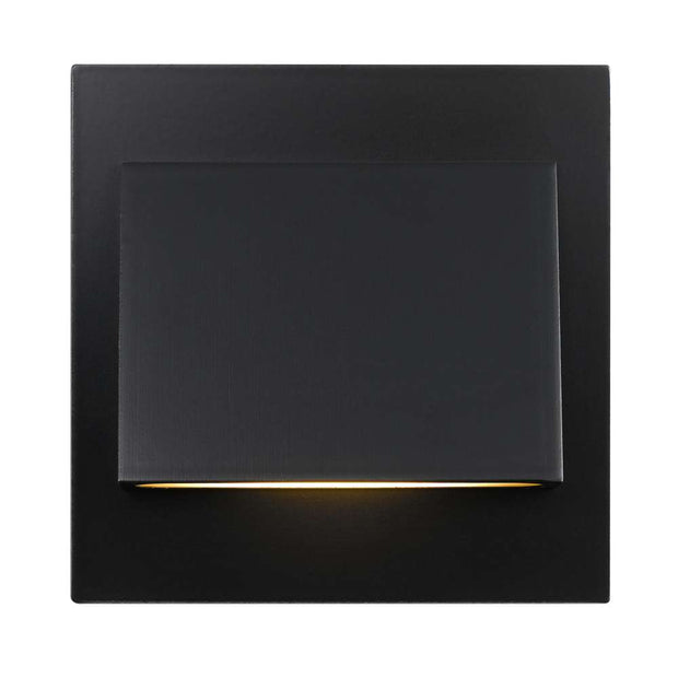Brea 3w 3000K LED Stair Light Black