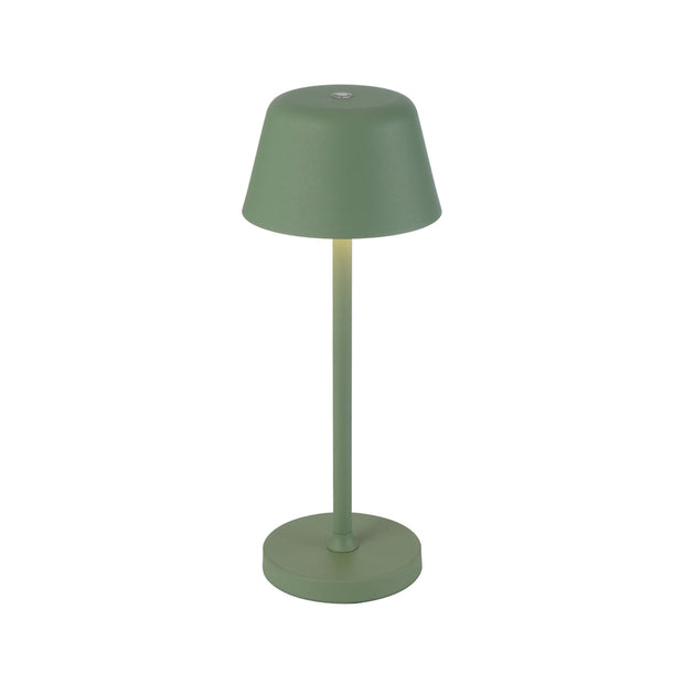 Briana 3w CCT Rechargeable Green Sand Table Lamp