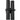 Briller Up/Down Double Exterior Wall Light Black GU10 IP65