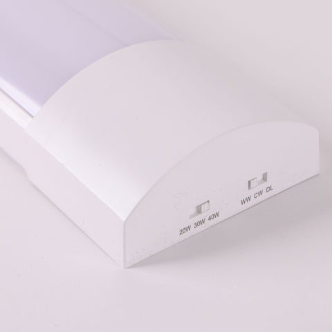 20w/40w Tri Slimline 1200mm Batten White