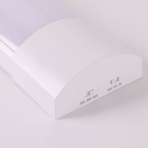 20w/40w Tri Slimline 1200mm Batten White