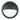 12w LED 4000K Black Eyelid Round IP66 IK10 Bunker Light