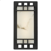 Burch 7W 3000K LED IP44 Exterior Light Black Sand/Stone