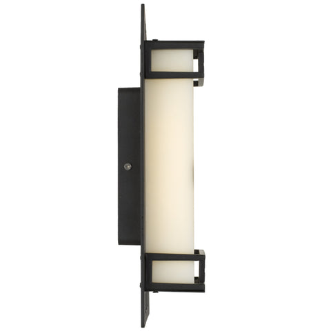 Burch 7W 3000K LED IP44 Exterior Light Black Sand/Stone