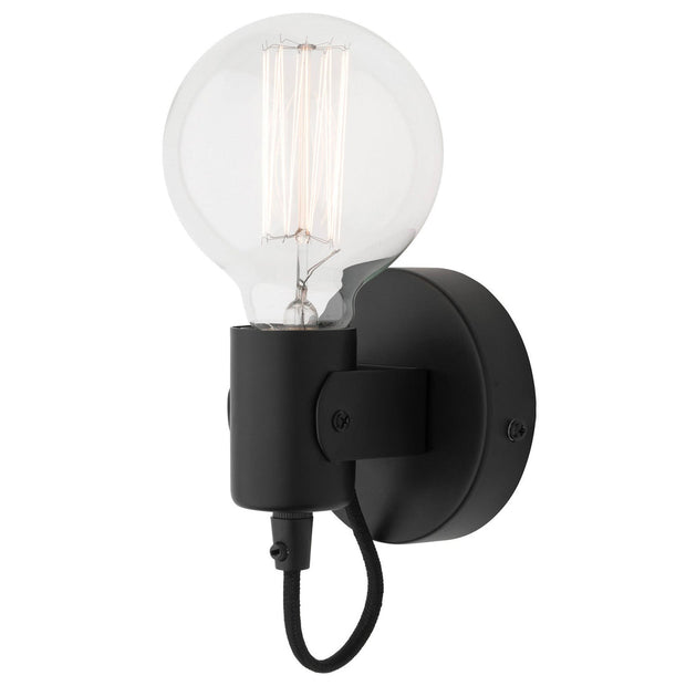 Bronte Wall Light Black