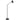 Cadena E27 Floor Lamp Black
