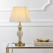 Cadiz Table Lamp Antique Gold and Cream