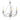 Candice 3lt Traditional French Candelabra White