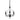 Candice 3lt Traditional French Candelabra Black
