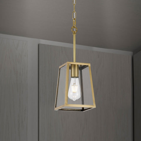 Cantena 15 IP43 Exterior Pendant Antique Brass