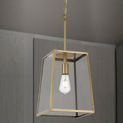 Cantena 25 IP43 Exterior Pendant Antique Brass