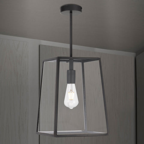 Cantena 25 IP43 Exterior Pendant Black