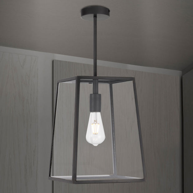 Cantena 25 IP43 Exterior Pendant Black