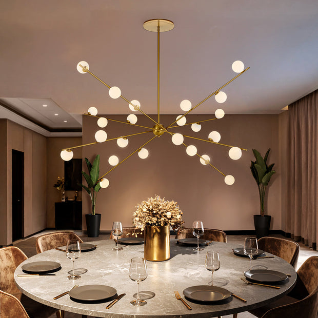 Captiva 24 Light Antique Gold Pendant
