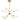 Captiva 16 Light Antique Gold Pendant