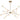Captiva 24 Light Antique Gold Pendant