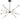 Captiva 24 x 3w Dimmable 3000K LED Pendant Black and Opal
