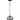 Caramelle 5W 3CCT LED Smokey Black Glass w/Segments Ellipse Pendant