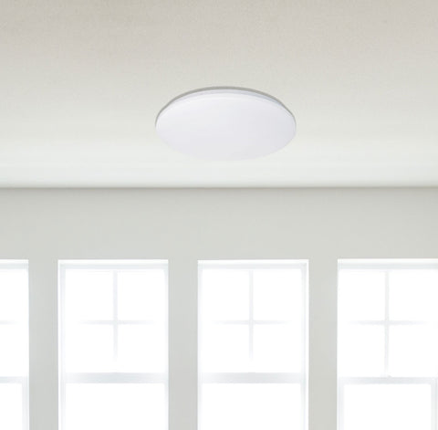 CASSIA 12w LED CCT 1000lm White Non-Dim Oyster Light