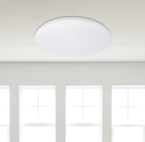 CASSIA 28w LED CCT 2400lm White Non-Dim Oyster Light
