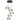 CEDRO 5 Light 40w LED CCT Black Smoke Glass Pendant