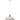 Cerema E27 Angled Dome Pendant Light White