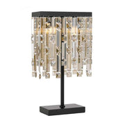 Cerone 2 Lights Table Lamp Black Champagne