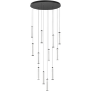 Charm 12x10W CCT LED 12lt Pendant Black