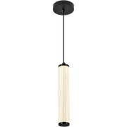 Charm 10W CCT LED Single Pendant Black