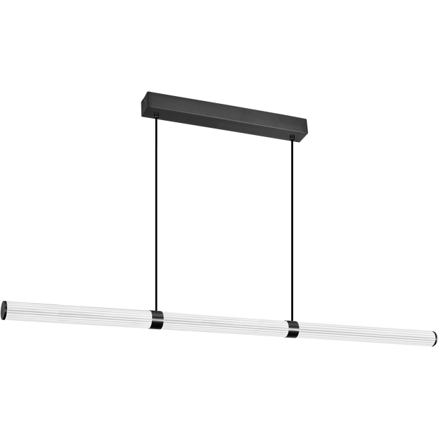 Charm 60W CCT LED 2000mm Linear LED Pendant Black