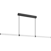 Charm 75W CCT LED 2500mm Linear LED Pendant Black