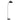 CHARM E27 Black Dome Shade with Foot Switch Floor Lamp