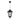 Chester Large Chain Pendant Black