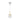 Chisell 15 Pendant Brass and Textured Glass