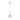 Chisell 15 Pendant Brass and Textured Glass