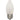 18w = 25w Edison Screw (ES) Frosted Candle Halogen Globe