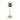 Clio 3w 3000K LED Rechargeable Green Satin Table Lamp