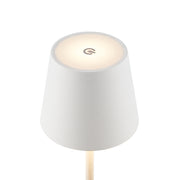 Clio 3w 3000K LED Rechargeable White Sand Table Lamp