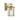 Coby Exterior Wall Light Brass Small