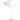 Collo White Table Lamp w/Ant Brass Highlight E27