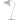 Collo Sand Grey Table Lamp w/Ant Brass Highlight E27