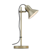 CORELLI GU10 Antique Brass Desk Lamp