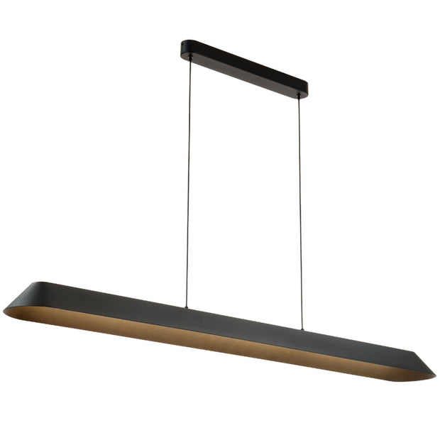 CORSA 40w LED CCT 1500mm Black Linear Pendant