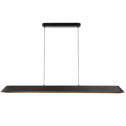 CORSA 40w LED CCT 1500mm Black Linear Pendant