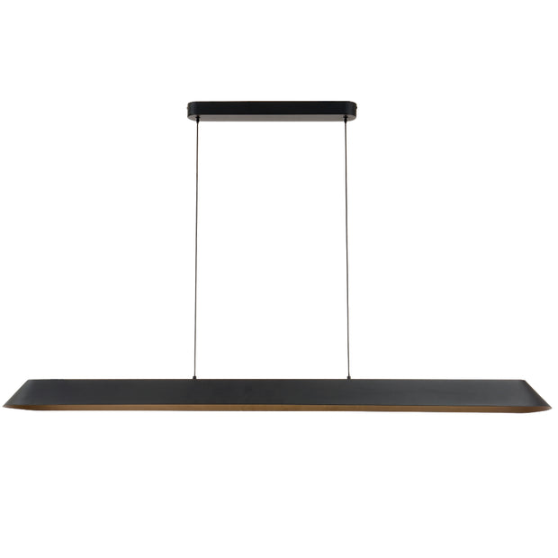 CORSA 40w LED CCT 1500mm Black Linear Pendant