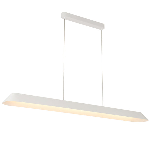 CORSA 40w LED CCT 1500mm White Linear Pendant