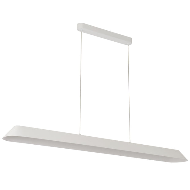 CORSA 40w LED CCT 1500mm White Linear Pendant