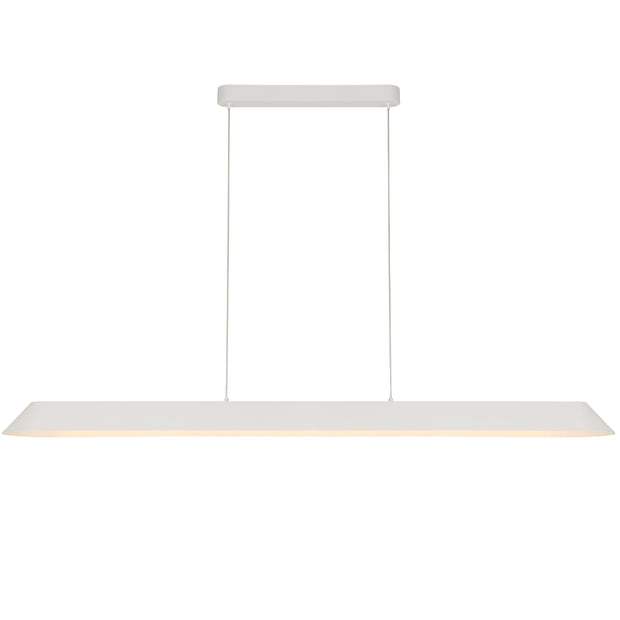 CORSA 40w LED CCT 1500mm White Linear Pendant